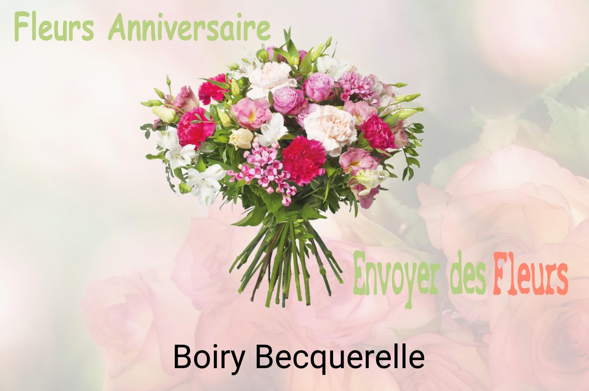 Bouquet de fleurs d’anniversaire livré à Boiry-Becquerelle