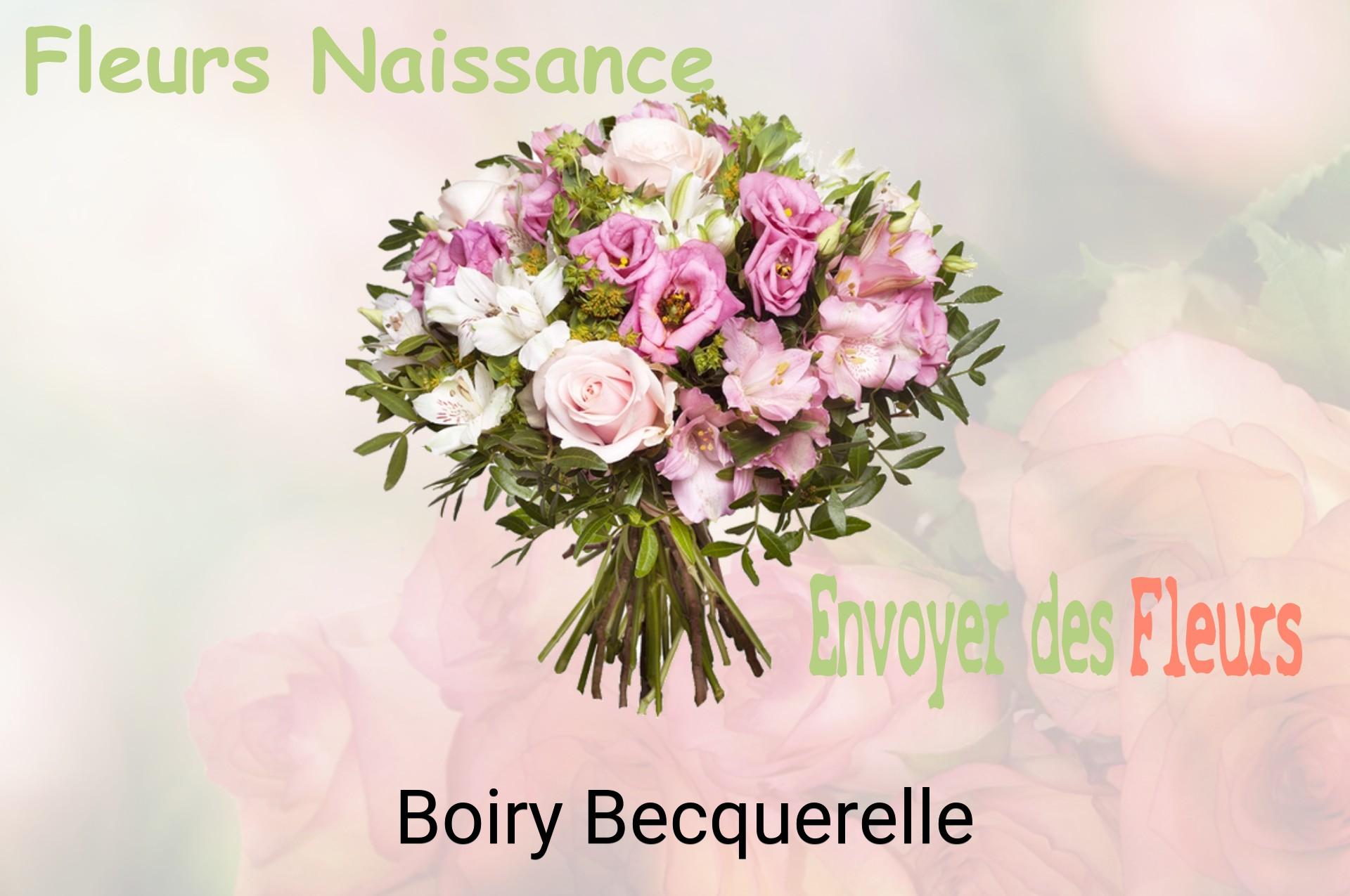 Bouquet de fleurs de naissance livré à Boiry-Becquerelle